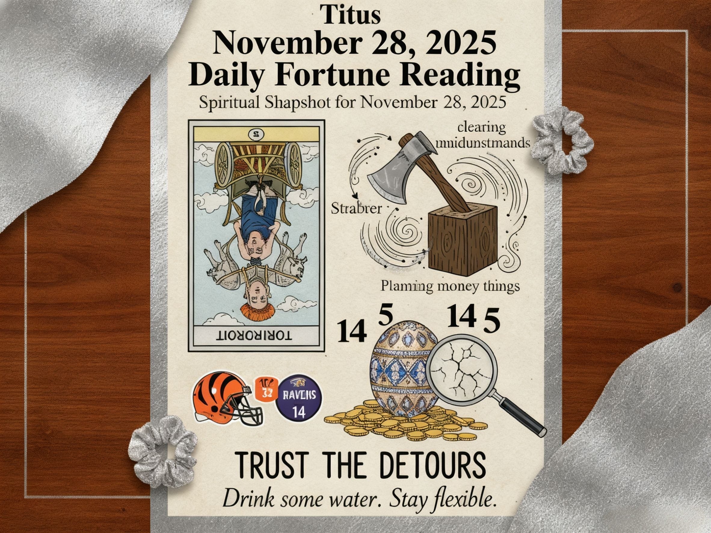 Spiritual Snapshot for November 28, 2025