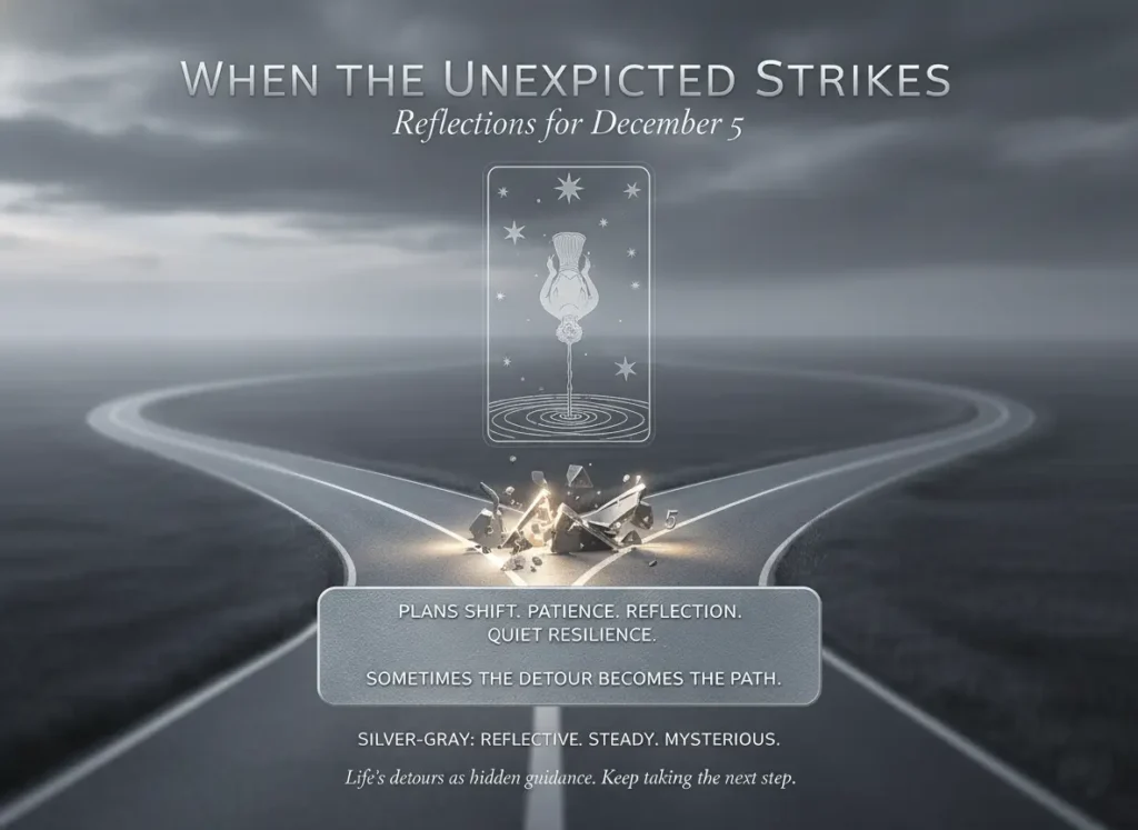 When the Unexpected Strikes: Reflections for December 5